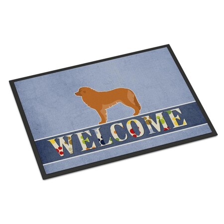 Carolines Treasures 24 x 36 in. Leonberger Welcome Indoor or Outdoor Mat BB5562JMAT